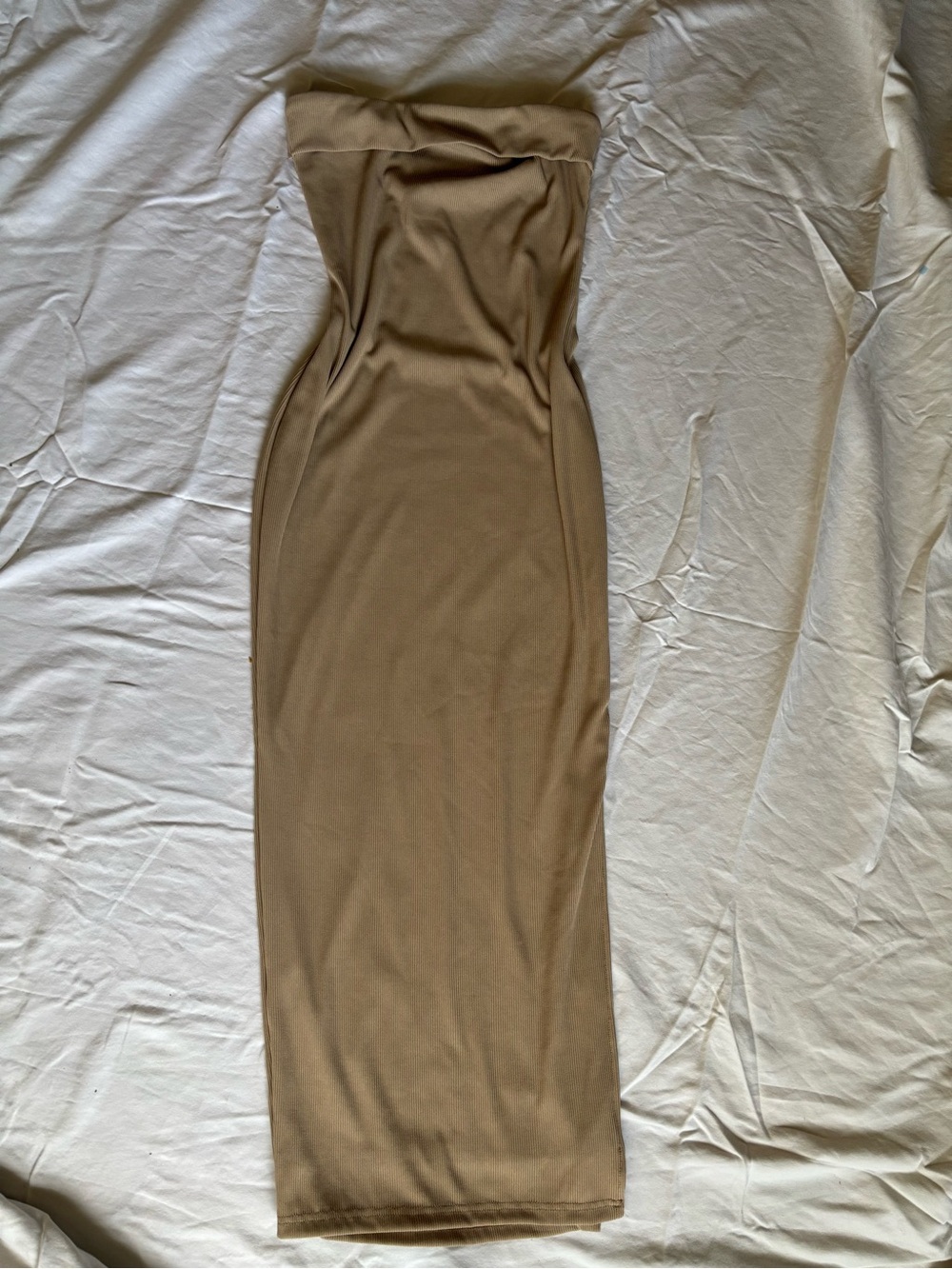 Pretty Garden Strapless Ribbed Maxi Dress | XS - Picture 4 of 4